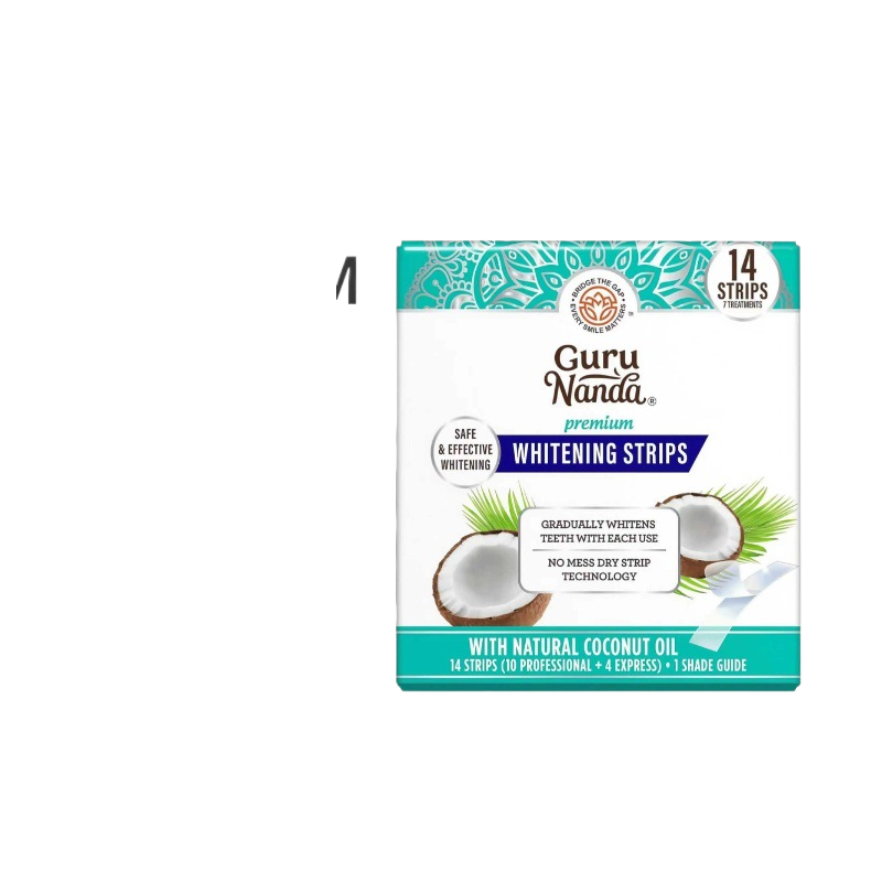 Coconut Mint Teeth Whitening Strips